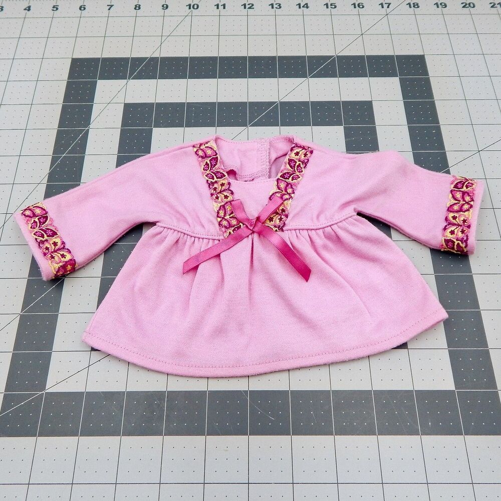 American Girl Doll Julie Butterfly Pajamas Top Only PJ Pink Retired